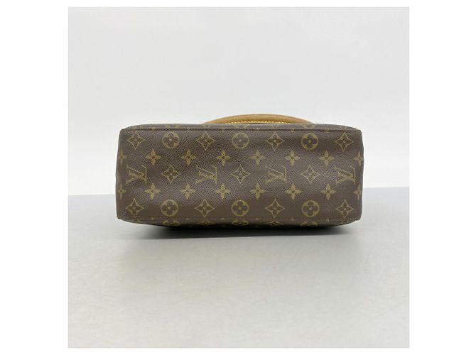 Bolso de hombro Louis Vuitton Monogram Looping GM Castaño - vista 3