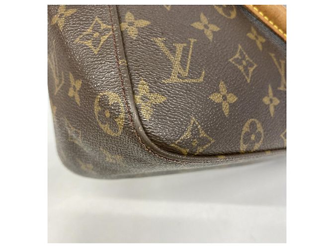 Bolso de hombro Louis Vuitton Monogram Looping GM Castaño - vista 6