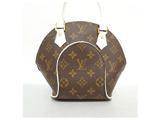 Borsa Louis Vuitton Monogram Ellipse BB Marrone - vista 13