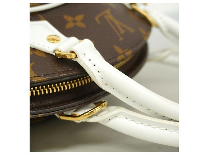 Borsa Louis Vuitton Monogram Ellipse BB Marrone - vista 7
