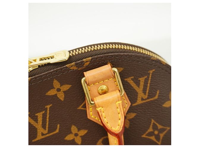 Borsa Louis Vuitton Alma BB Monogram Marrone - vista 10