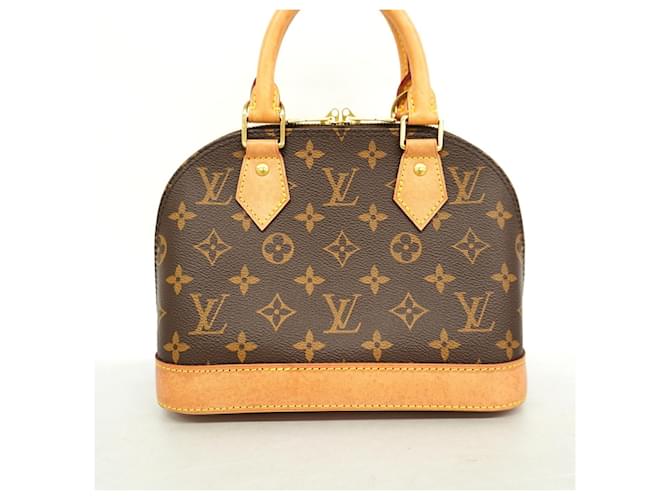 Borsa Louis Vuitton Alma BB Monogram Marrone - vista 11