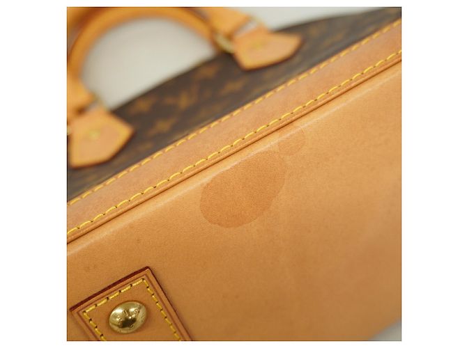Borsa Louis Vuitton Alma BB Monogram Marrone - vista 6