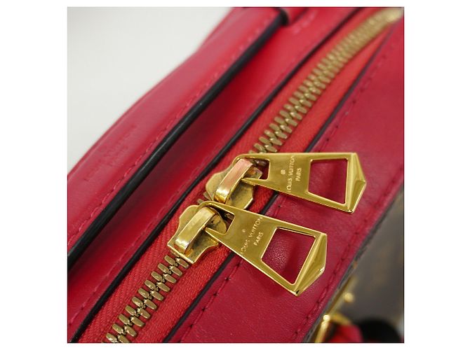 Borsa a tracolla Louis Vuitton Monogram Saint-Onge Marrone - vista 10
