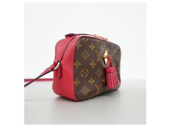Borsa a tracolla Louis Vuitton Monogram Saint-Onge Marrone - vista 2