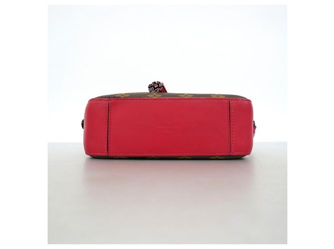 Borsa a tracolla Louis Vuitton Monogram Saint-Onge Marrone - vista 3