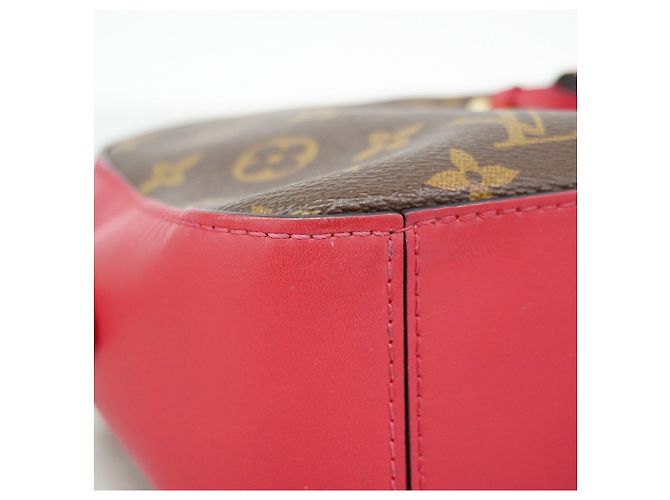 Borsa a tracolla Louis Vuitton Monogram Saint-Onge Marrone - vista 6