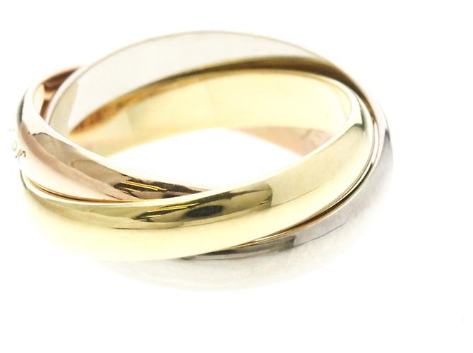 Cartier Trinity Oro Tricolore 18K Medium D'oro - vista 2