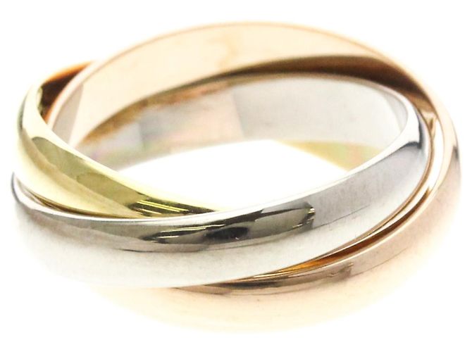 Cartier Trinity Oro Tricolore 18K Medium D'oro - vista 3