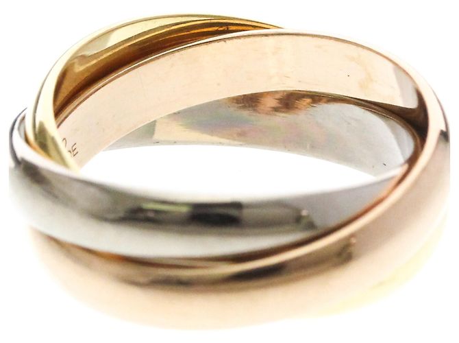 Cartier Trinity Oro Tricolore 18K Medium D'oro - vista 5