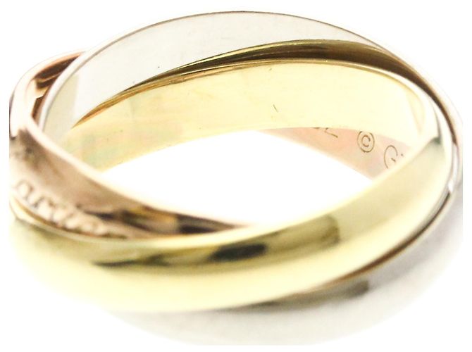 Cartier Trinity Oro Tricolore 18K Medium D'oro - vista 6