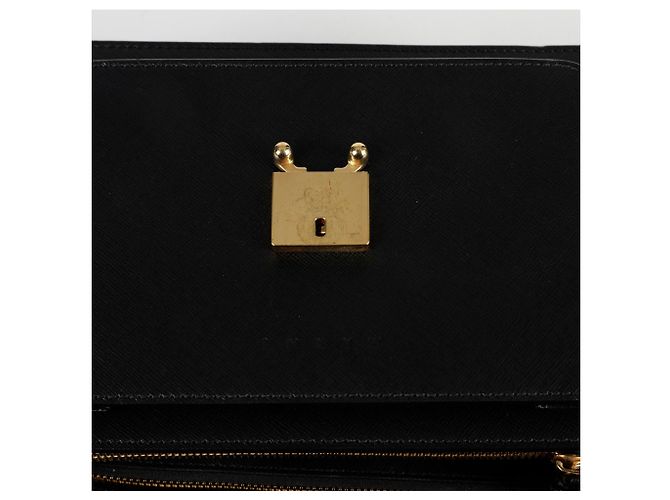 Marni Trunk Medium Schultertasche Schwarz - Ansicht 10