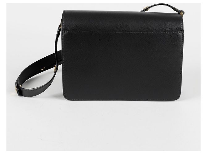 Marni Trunk Medium Schultertasche Schwarz - Ansicht 4