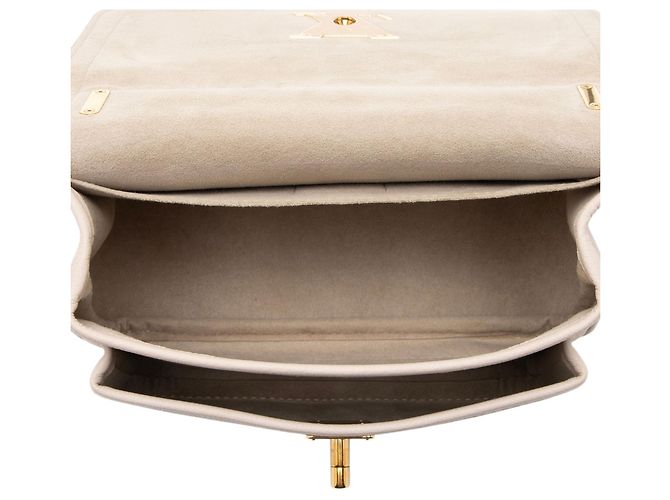 Louis Vuitton Lockme Tender PM Crossbody in pelle di vitello Marrone Beige - vista 7