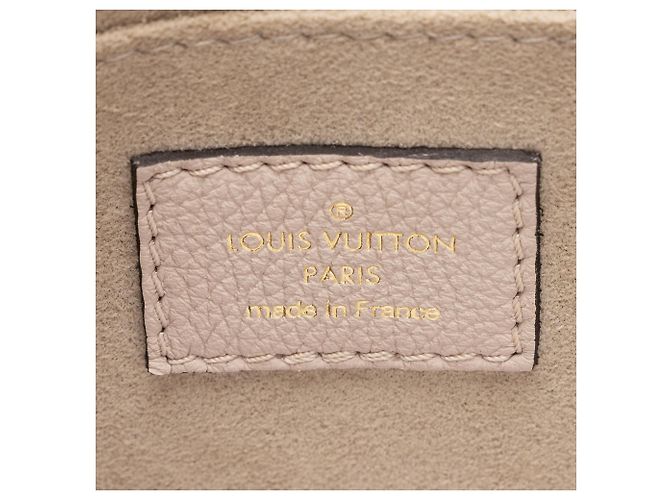 Louis Vuitton Lockme Tender PM Crossbody in pelle di vitello Marrone Beige - vista 8