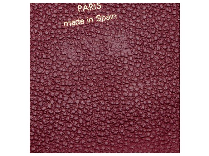 Carteira Curieuse Monogram Empreinte Louis Vuitton Roxo - vista 10