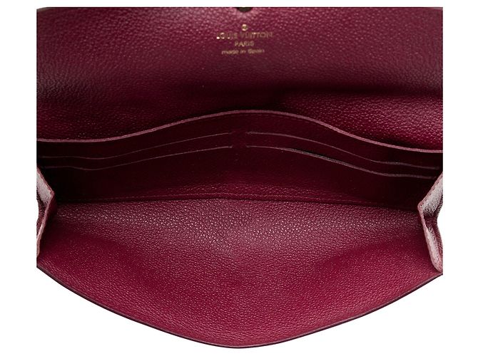 Carteira Curieuse Monogram Empreinte Louis Vuitton Roxo - vista 5