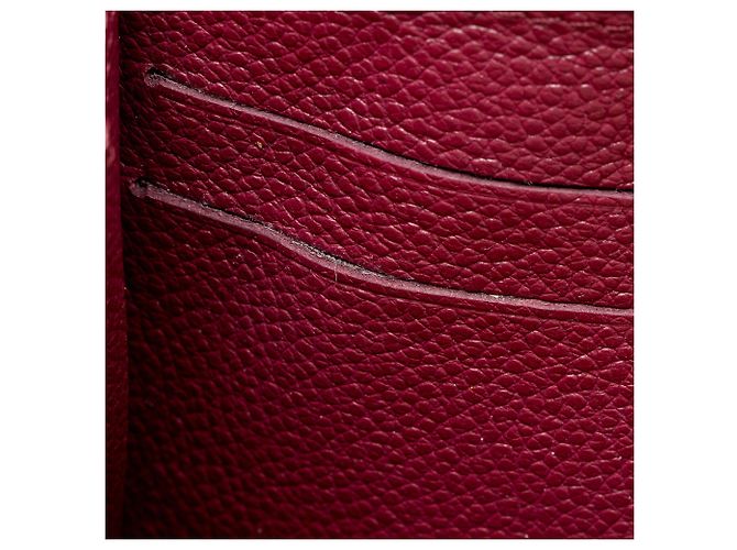 Carteira Curieuse Monogram Empreinte Louis Vuitton Roxo - vista 9
