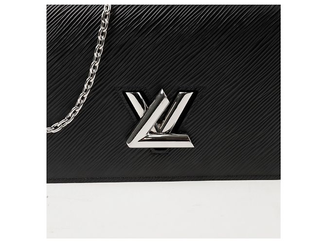 Louis Vuitton Cartera con Cadena de Cinturón Twist Negro - view 2