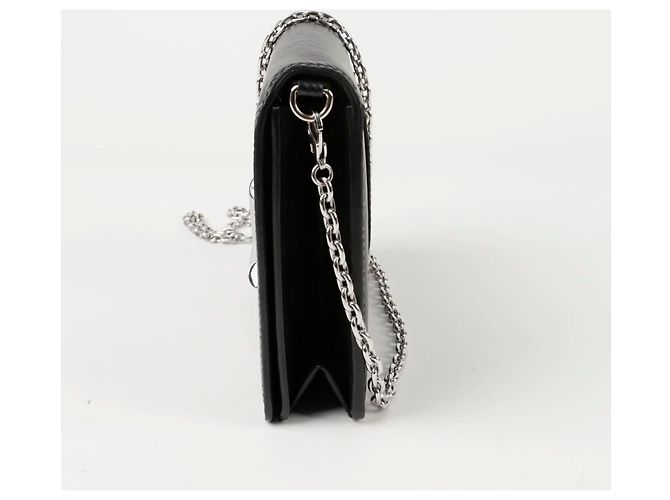 Louis Vuitton Cartera con Cadena de Cinturón Twist Negro - view 3