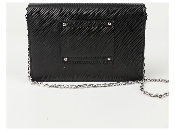 Louis Vuitton Cartera con Cadena de Cinturón Twist Negro - view 4
