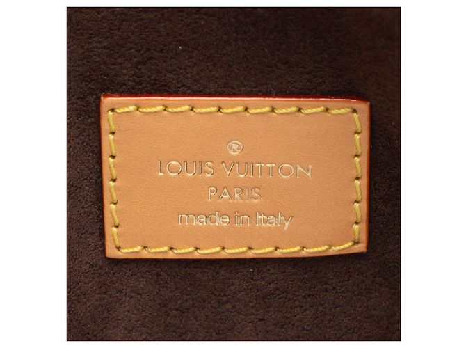 Borsa a tracolla Side Trunk MM in tela Monogram Louis Vuitton Marrone - vista 7
