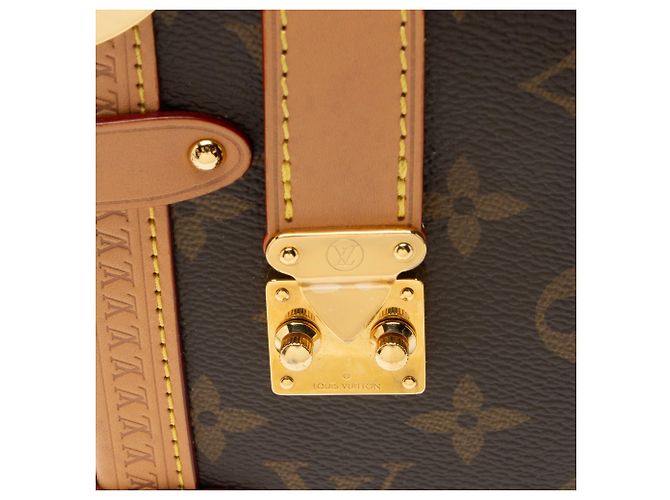 Borsa a tracolla Side Trunk MM in tela Monogram Louis Vuitton Marrone - vista 8