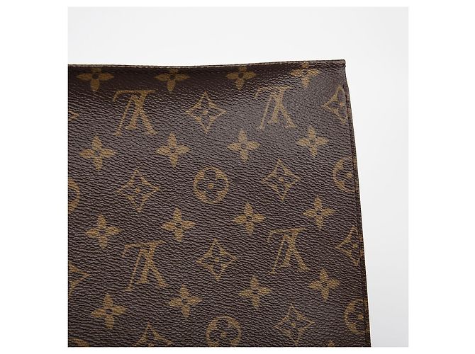 Louis Vuitton Pochette Toilett Pouch Marrone - vista 4