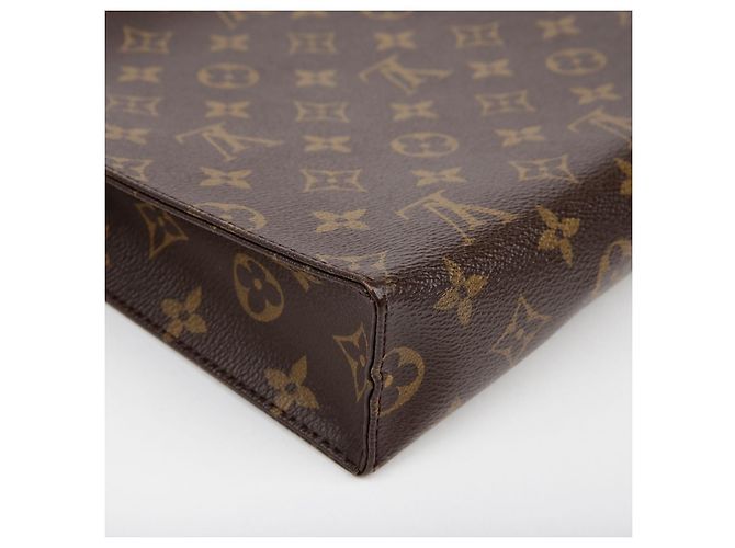 Louis Vuitton Pochette Toilett Pouch Marrone - vista 9