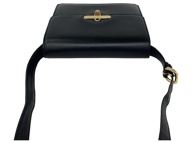 Gucci Calf Shoulder Bag Black - view 4