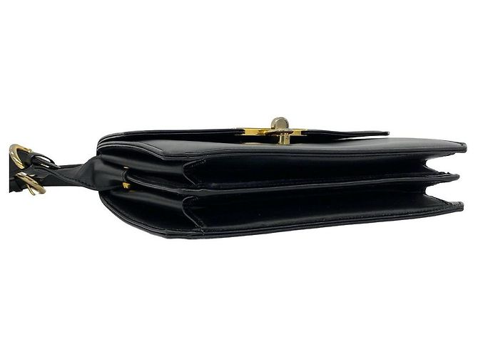 Gucci Calf Shoulder Bag Black - view 7