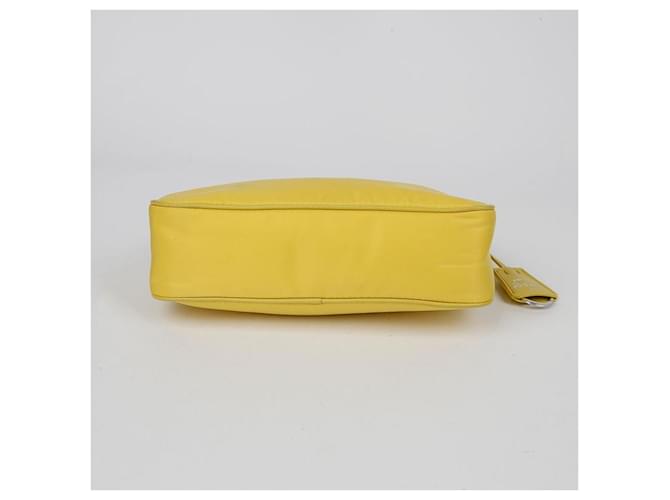 Prada Borsa a tracolla e crossbody Reedition Multi Hobo Giallo - vista 7