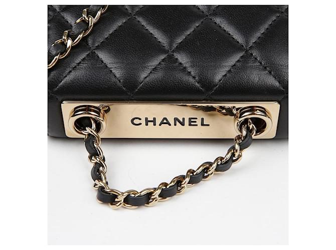 Trendy CC Chanel Borsa a tracolla Cc Mini trendy Nero - vista 10