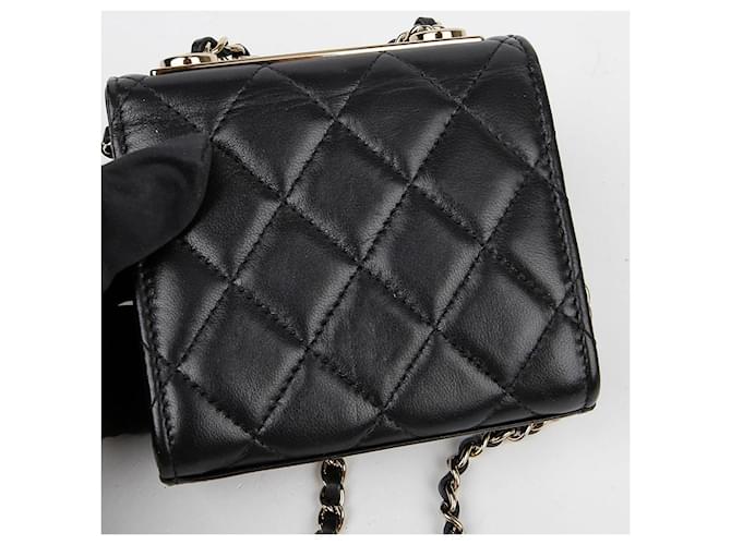 Trendy CC Chanel Borsa a tracolla Cc Mini trendy Nero - vista 5
