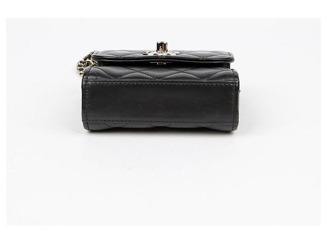 Trendy CC Chanel Borsa a tracolla Cc Mini trendy Nero - vista 7