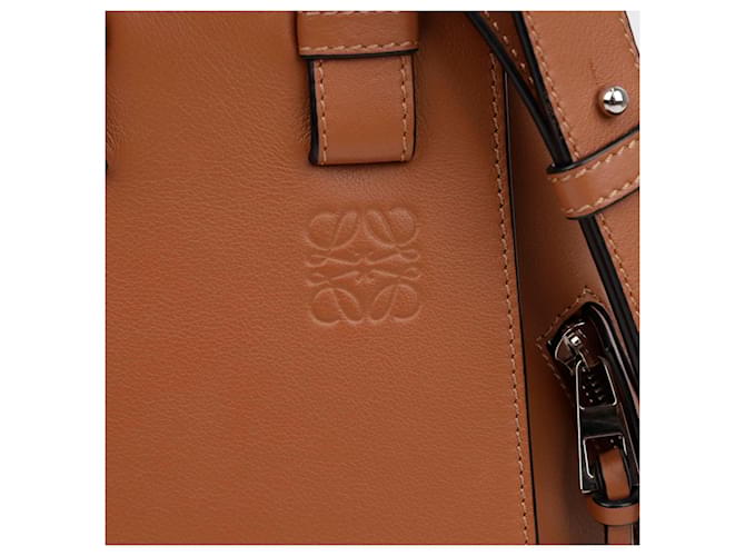 Loewe Borsa a tracolla Hammock Small Tote Marrone - vista 4