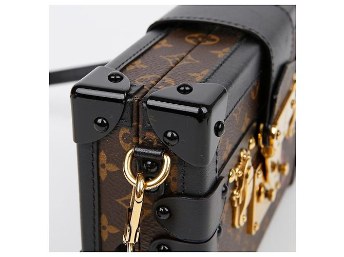 Louis Vuitton Borsa a tracolla Petit Mal Trunk Marrone - vista 7