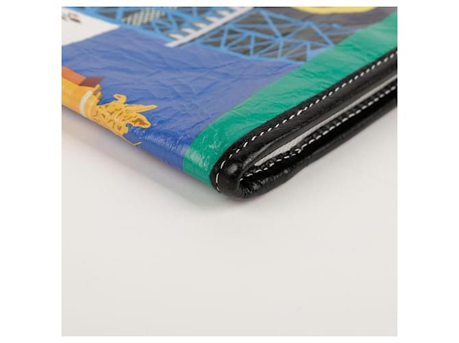 Balenciaga Clutch Paris Mini Bazaar Multicolore - vista 8