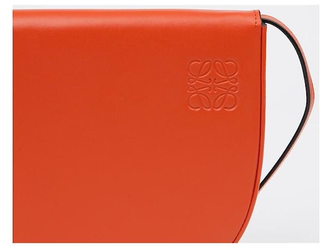 Loewe Borsa a tracolla Mini Heel Pouch Arancione - vista 2