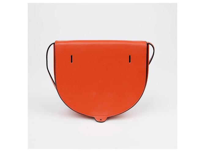 Loewe Borsa a tracolla Mini Heel Pouch Arancione - vista 3