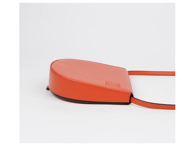 Loewe Borsa a tracolla Mini Heel Pouch Arancione - vista 4