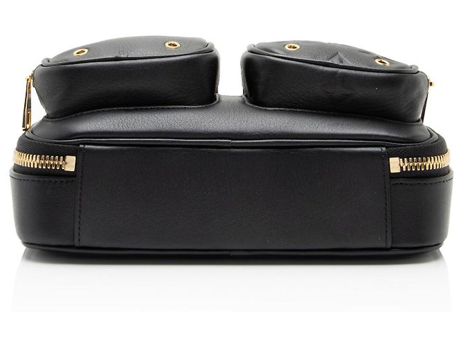 Louis Vuitton Calfskin Monogram Utility Crossbody Nero - vista 4