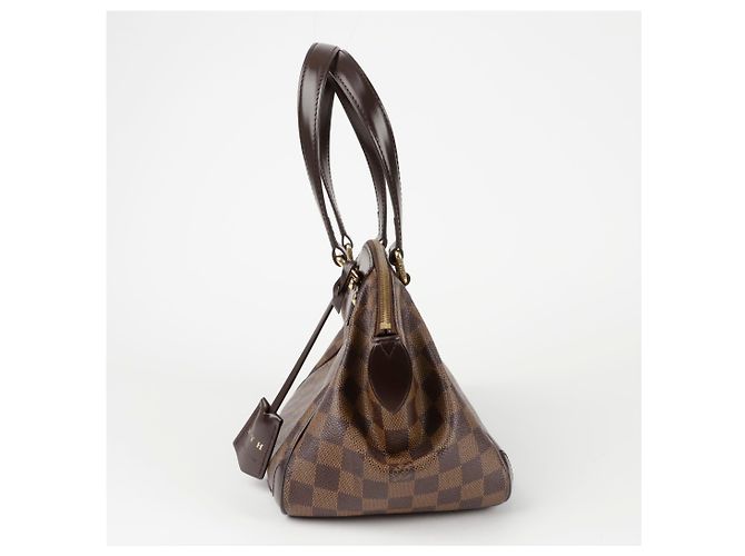 Borsa Tote Louis Vuitton Verona Pm Marrone Tela Impregnata - vista 4