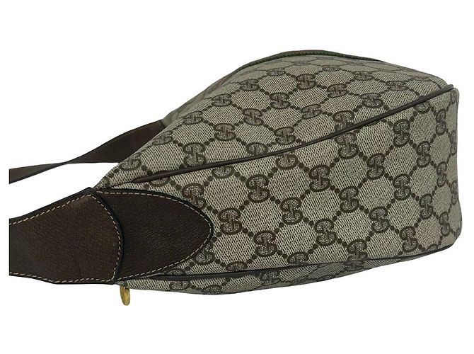 Gucci GG Pattern Leather Shoulder Bag - view 5