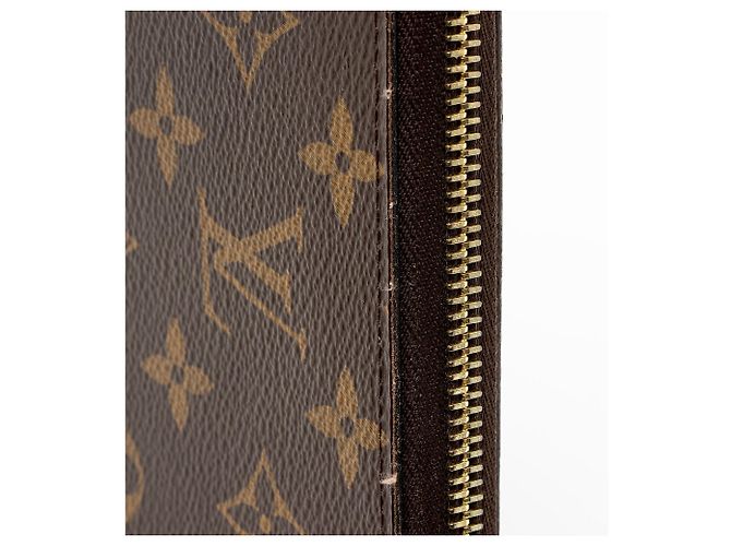 Louis Vuitton Monogram Canvas Zippy Wallet Braun - Ansicht 10