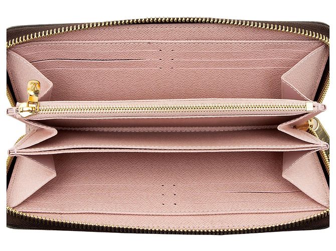 Louis Vuitton Monogram Canvas Zippy Wallet Braun - Ansicht 4