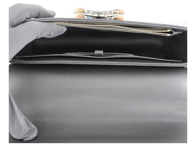 Louis Vuitton Borsa a tracolla Lv Tm Murakami Twist Mm Slim Nero - vista 7
