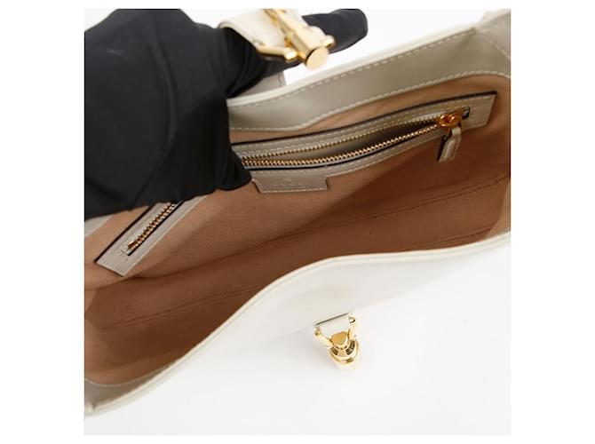 Gucci Borsa a tracolla Jackie Small Bianco - vista 8