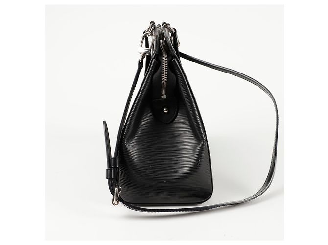 Louis Vuitton Borsa a Tracolla Brea Mm Tote Nero - vista 4