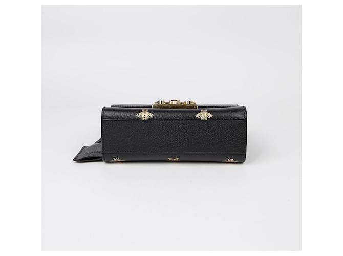 Padlock Gucci Borsa a tracolla mini con lucchetto Nero - vista 6